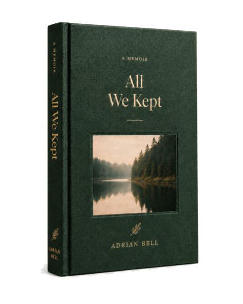 All We Kept, forest green
