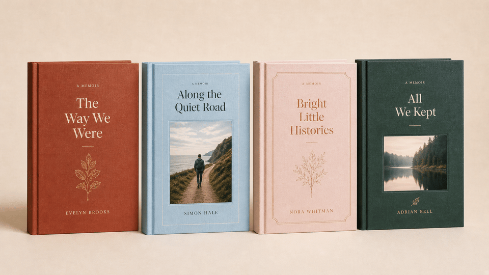 A hardcover book